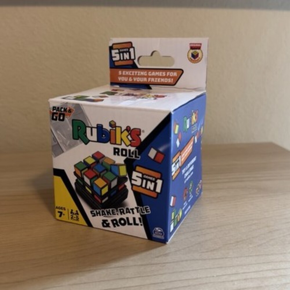 Rubix Roll 5 in 1 shake,rattle & roll 5 Exciting Games New In Box Ages 7+